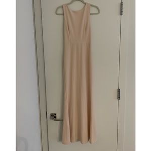 Lulus Bridesmaid Blush Gown